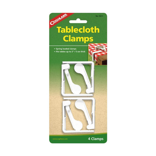 Buy Coghlans 658 Tablecloth Clamps Plastic 4-Pack - Camping and Lifestyle