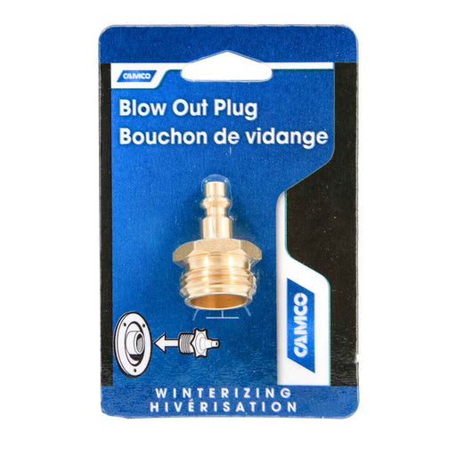 Buy Camco 36143 Blow Out Plug With Brass Quick Connect - Water Heaters