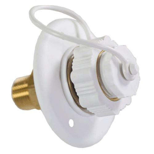 Buy Aqua Pro 27893 Wtr Fill Fl Mount Plastic Polar White Each - Freshwater