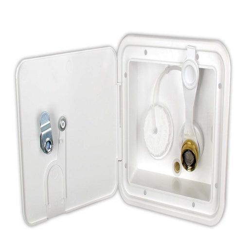 Buy JR Products K7112-6-A Locking City/Gravity Water Hatch Polar White -