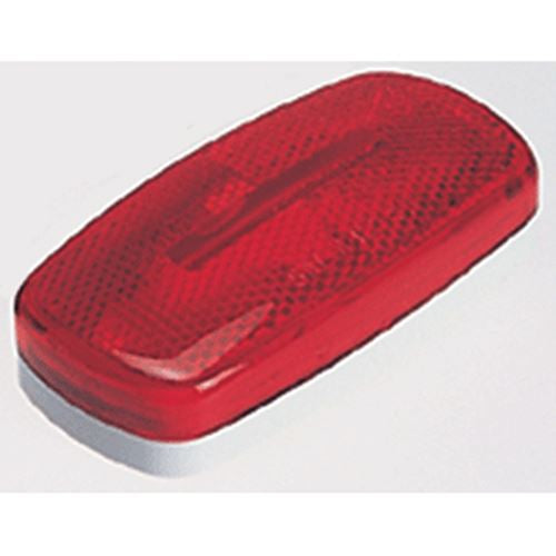 Buy Optronics MC32RBP Rectangular Clearance/Marker Light T-I Red - Towing