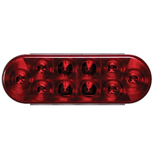 Buy Optronics STL72RBP LED 6" Stop/Turn/Tail Light Red - Towing Electrical