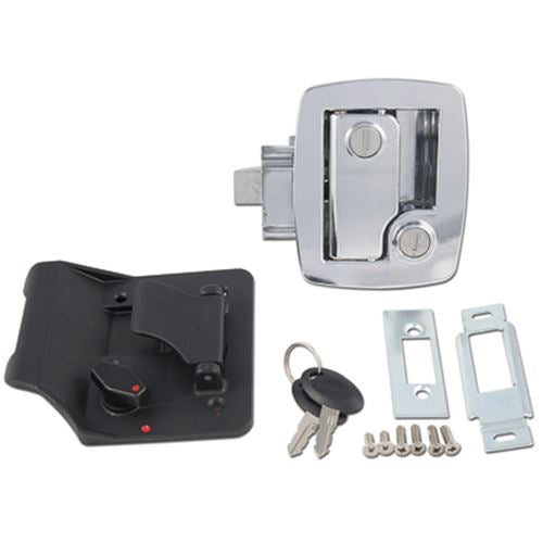 Buy AP Products 013535 Bauer Trtr Lock w/Keys Chrome - Doors Online|RV