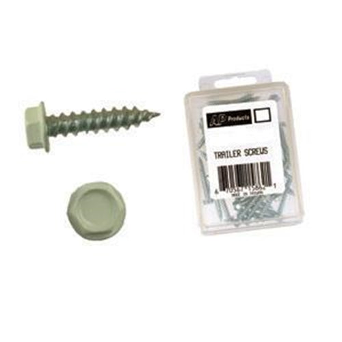 Buy AP Products TR50W8114 8 Hex Washer Head 1-1/4 White - Fasteners