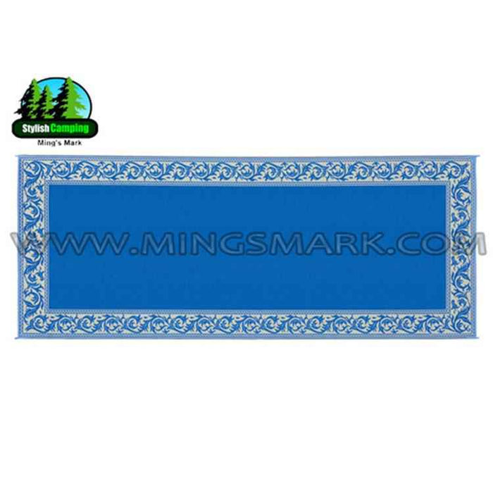 Buy Ming's Mark RC3 Classical Patio Mat 8X20 Blue/Beige - Camping and