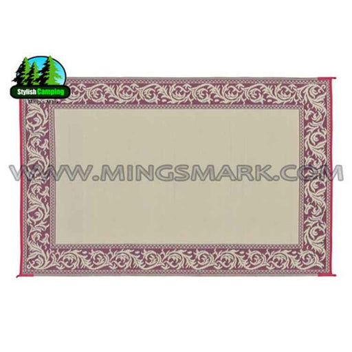 Buy Ming's Mark RD5 Classical Patio Mat 6 X 9 Burgundy/Beige - Camping and