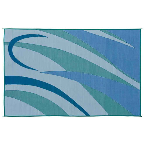 Buy Ming's Mark GA3 Graphic Patio Mat 8X12 Blue/Green - Camping and