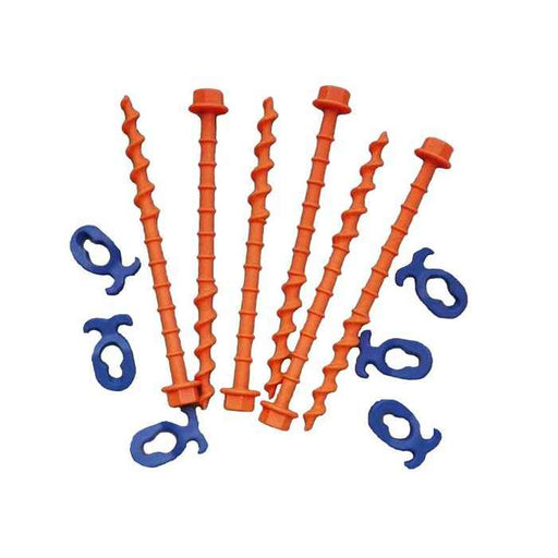 Buy Fasteners Unlimited PP1021 6Pk 20Cm Standard Peggy Pegs - Camping and
