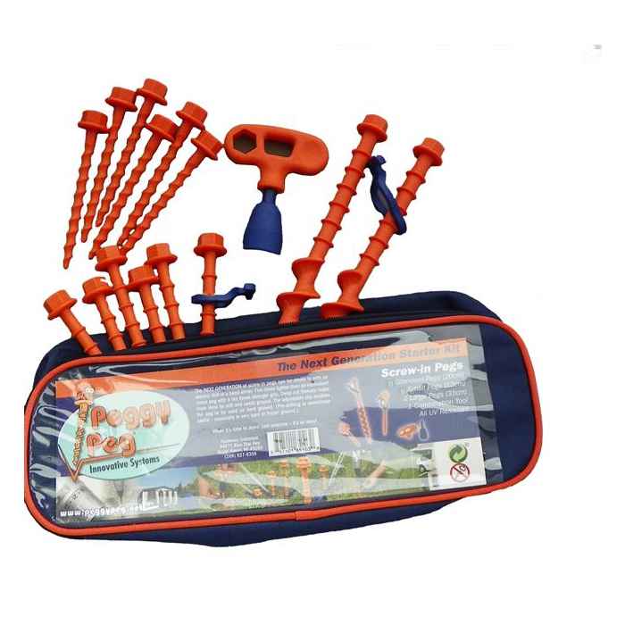 Buy Fasteners Unlimited PP1031 Peggy Peg Starter Kit - Camping and
