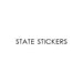 Buy State Stickers 800 Canadian Sticker Map - Games Toys & Books Online|RV
