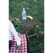 Buy Camco 51881 Charcoal Regular Adirondack Portable Outdoor Folding Side