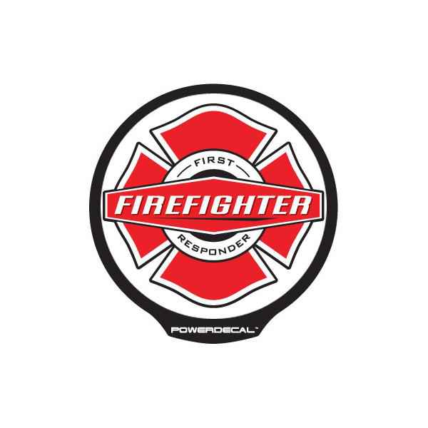 Buy Power Decal FFPWR001 Powerdecal Firefighter - Auxiliary Lights