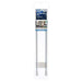 Buy Camco 44074 34" Double RV Refrigerator Bar Extends 19"-34" White -