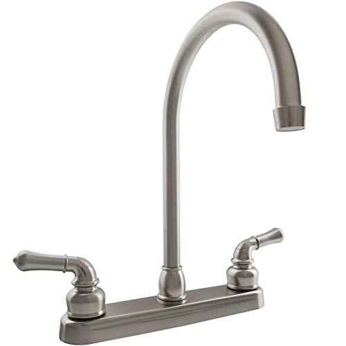 Buy Dura Faucet DF-PK330HC-SN J-Spoutbsn - Faucets Online|RV Part Shop USA