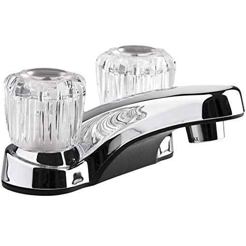 Buy Dura Faucet DF-PL700A-CP Lav Faucet w/Crystal S Polished Chrome -