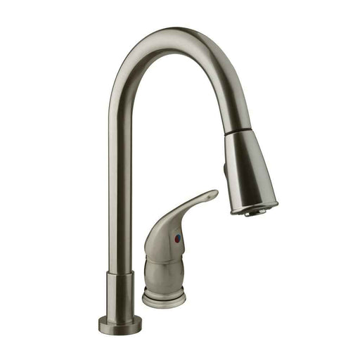 Buy Dura Faucet DFNMK503SN Pull-Down RV Kitchen Faucet - Faucets Online|RV