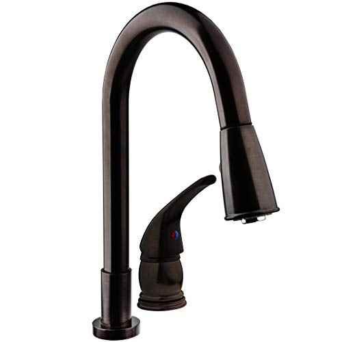 Buy Dura Faucet DFNMK503VB Pull-Down RV Kitchen Faucet - Faucets Online|RV