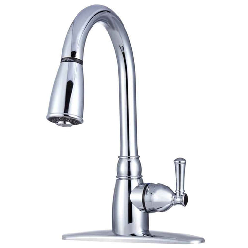 Buy Dura Faucet DFPK160CP Non-Metallic Pull-Down RV Faucet - Faucets