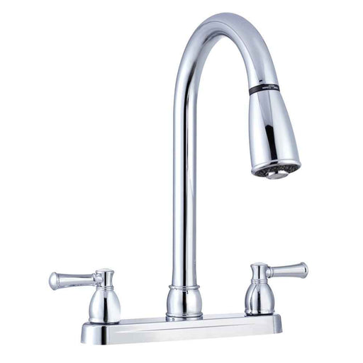 Buy Dura Faucet DFPK350LCP Non-Metallic Dual Lever Faucet - Faucets