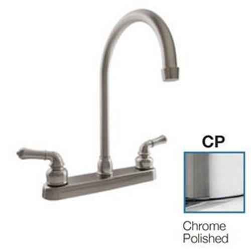 Buy Dura Faucet DFPK330HCC J-Spout RV Kitchen Faucet Chrome POL - Faucets