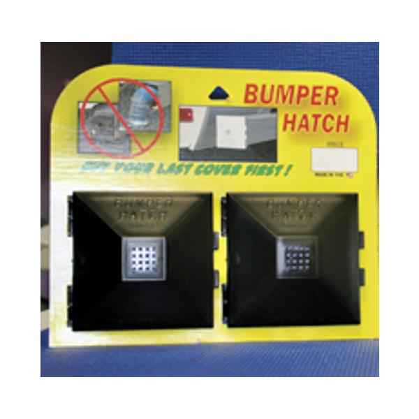 Buy Design for Fun 910 2 Pk Bumper Hatch- Black - Sanitation Online|RV