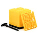 Buy Camco 44512 Yellow Fasten 2x2 Leveling Block for Single Tires Pack of