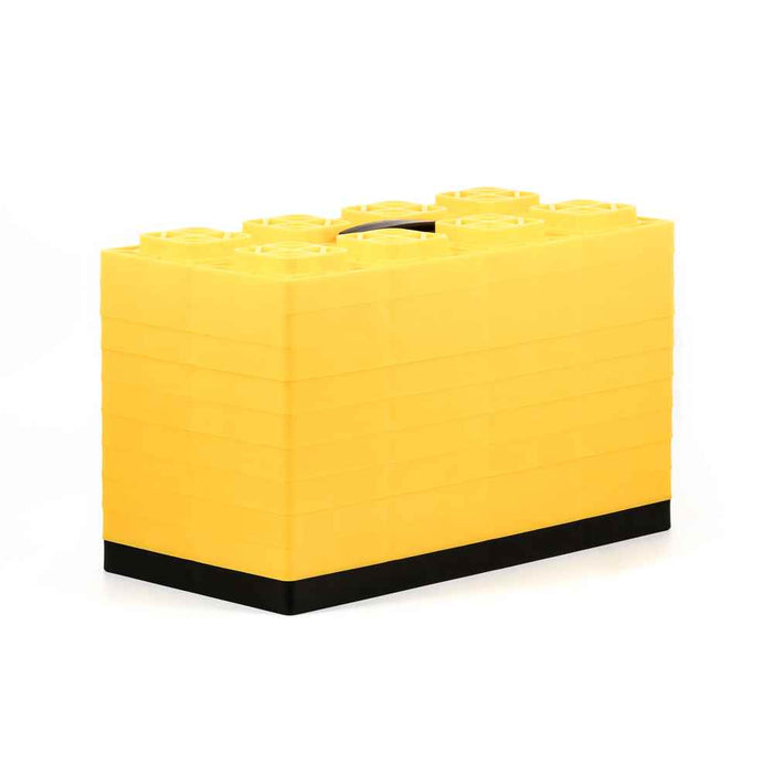 Buy Camco 44515 Yellow Fasten Leveling Blocks with T-Handle, 4X2, 10 Pack