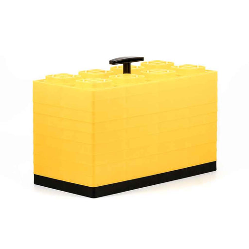 Buy Camco 44515 Yellow Fasten Leveling Blocks with T-Handle, 4X2, 10 Pack