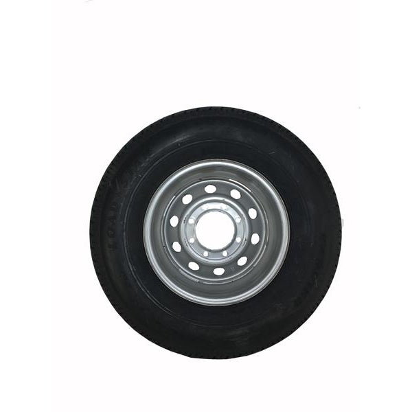Buy Americana 34943 235/80R16 Tire E/8H Trailer Wheel Mini Modular Silver