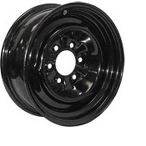 Buy Americana 20514 15X6 Trailer Wheel Conventional 6H-5.5 Black 3.65P -