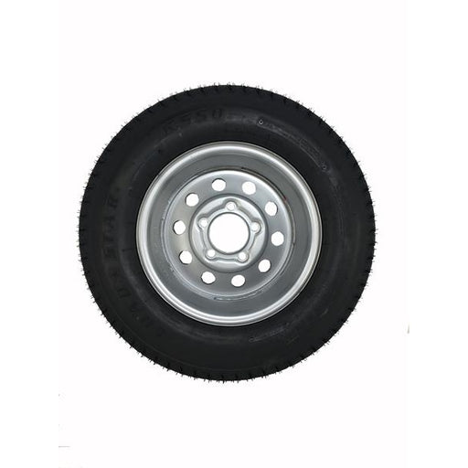 Buy Americana 3S145 175/80D13 Tire C/5H Trailer Wheel Mini Modular Silv -