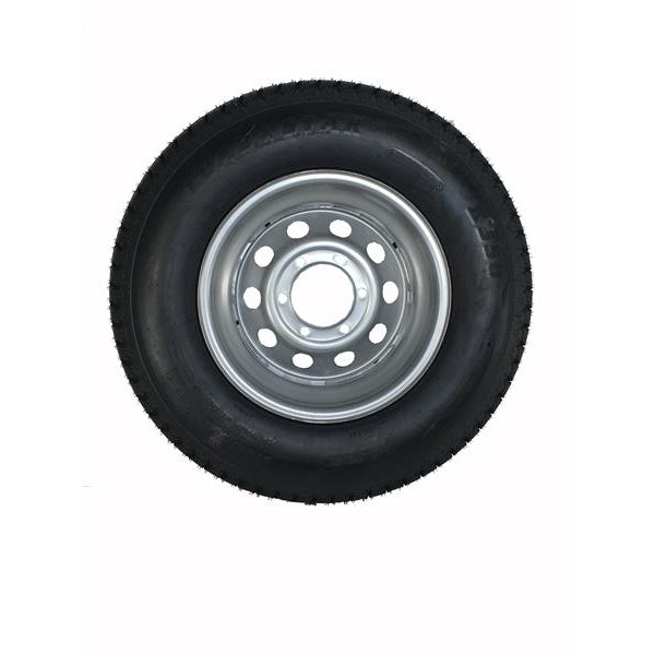 Buy Americana 3S918 225/75D Tire15 D/6H Trailer Wheel Mini Modular Silver