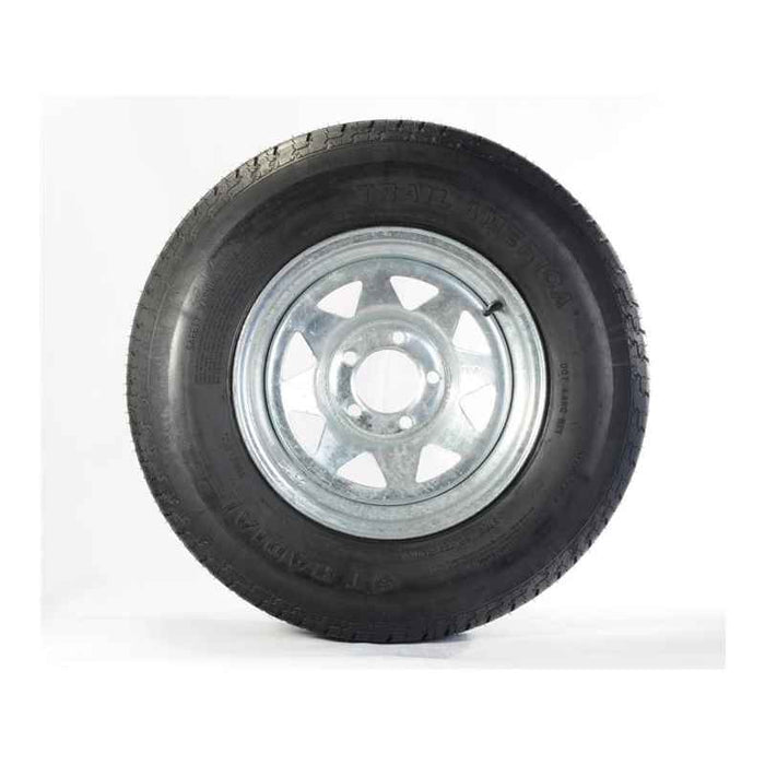 Buy Americana 32156 205/75R14 Tire C/5H Trailer Wheel Spoke Gal - Trailer