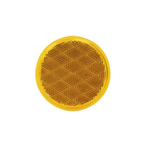Buy Peterson Mfg V475A 3" Stick On Round Reflector Amber - Towing