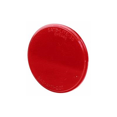 Buy Peterson Mfg V475R 3" Stick On Round Reflector Red - Towing Electrical