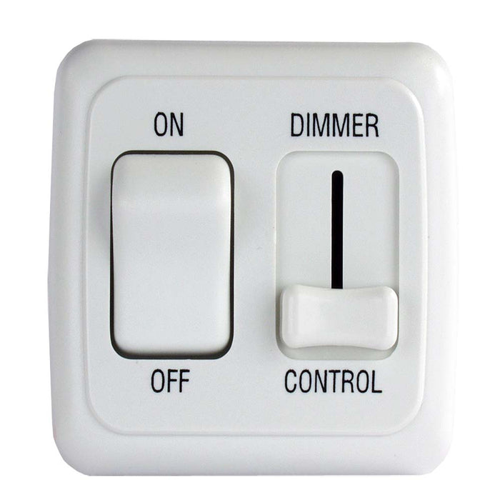 Buy JR Products 12065 Dimmer/On-Off Rocker Sw Assembly - White - Switches