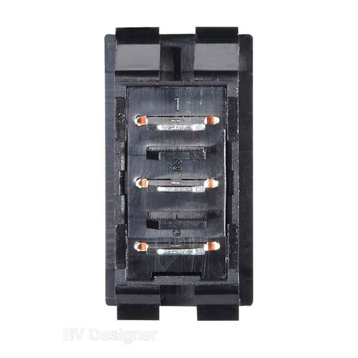Buy RV Designer S341 10A Momentary/On/Off or On Switch Black - Switches