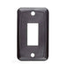 Buy RV Designer S385 Single Mounting Plate Black - Switches and