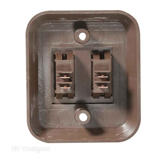 Buy RV Designer S655 3.53"X3" Wall Plate Switch Double - Switches and