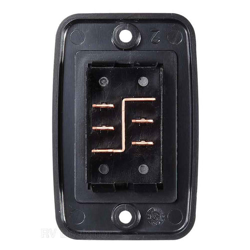 Buy RV Designer S141 Black Contoured Switch 40 A - Switches and