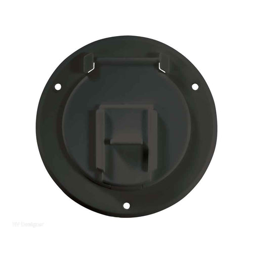 Buy RV Designer B123 Cable Hatch Black 4. 3X2. 3" - Power Cords Online|RV