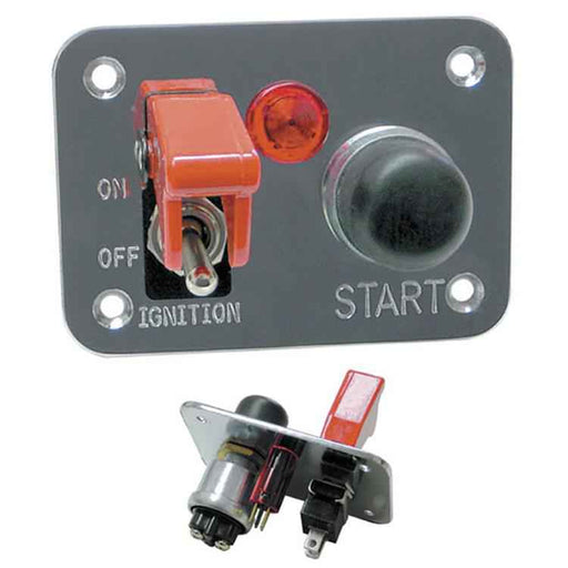 Buy Wirthco 20280 Polished Aluminum Switch Panel Start/Ignition - Switches