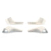 Buy Camco 42462 White Gutter Spout Wide/Long 4 Pack - Awning Accessories