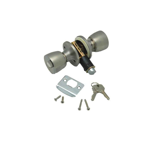 Buy AP Products 013220SS Entrance Knob Lock Set - Stainless Steel - Doors
