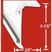 Buy AP Products 021850038 Insert Corner Molding Mill 8' - Hardware