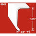 Buy AP Products 021861038 Long Leg Non-Insert Trim 8 Ft. Mill (Metal) -