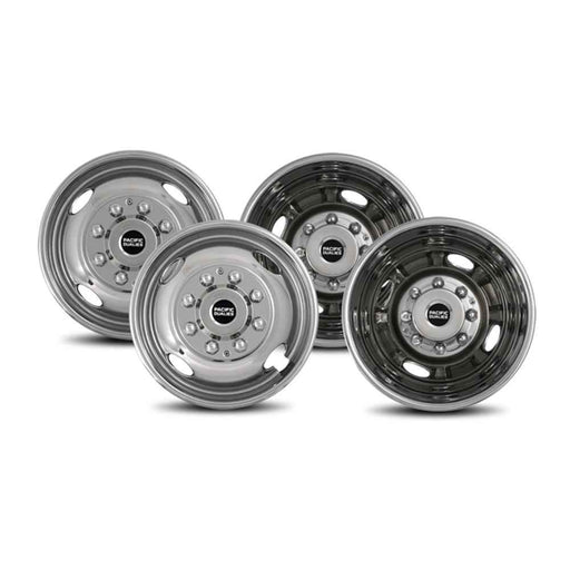 Buy Pacific Dualies 391658 2F & 2R Lug Wheel Skins 16.5 - Wheels and Parts