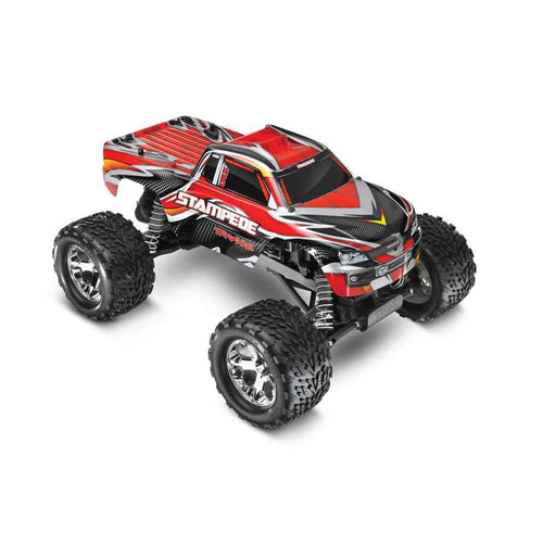 Buy Traxxas 360541RED Stampede Monstr Track Red - Books Games & Toys