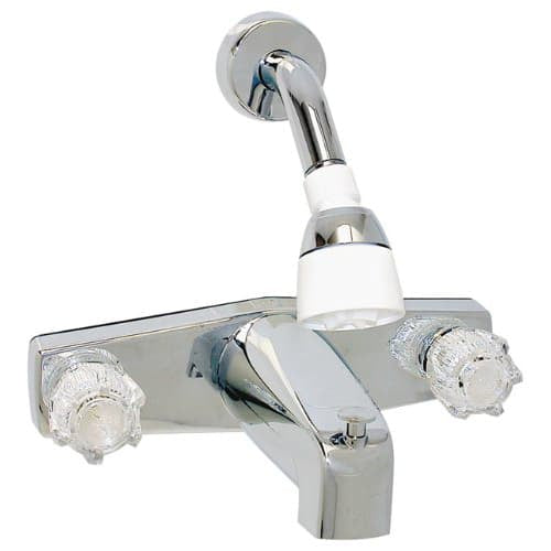 Buy Valterra PF214349 Tub & Shower 8 Chrome Pl Half - Faucets Online|RV