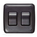 Buy RV Designer S523 Contoured Wall Switch Black - Switches and